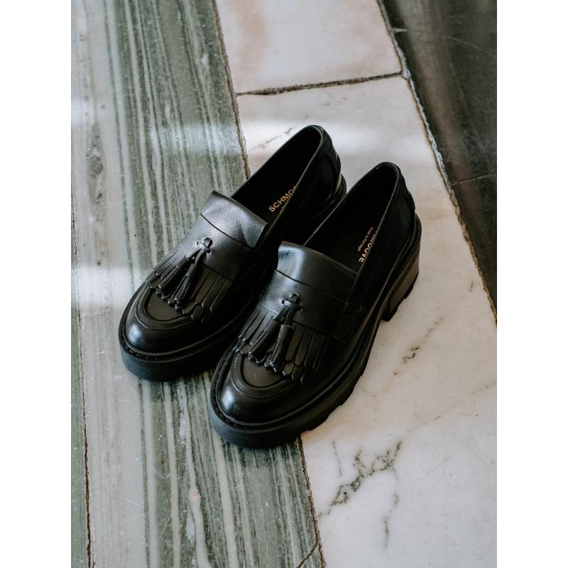 MIKE GOLF W - BABY CALF - BLACK